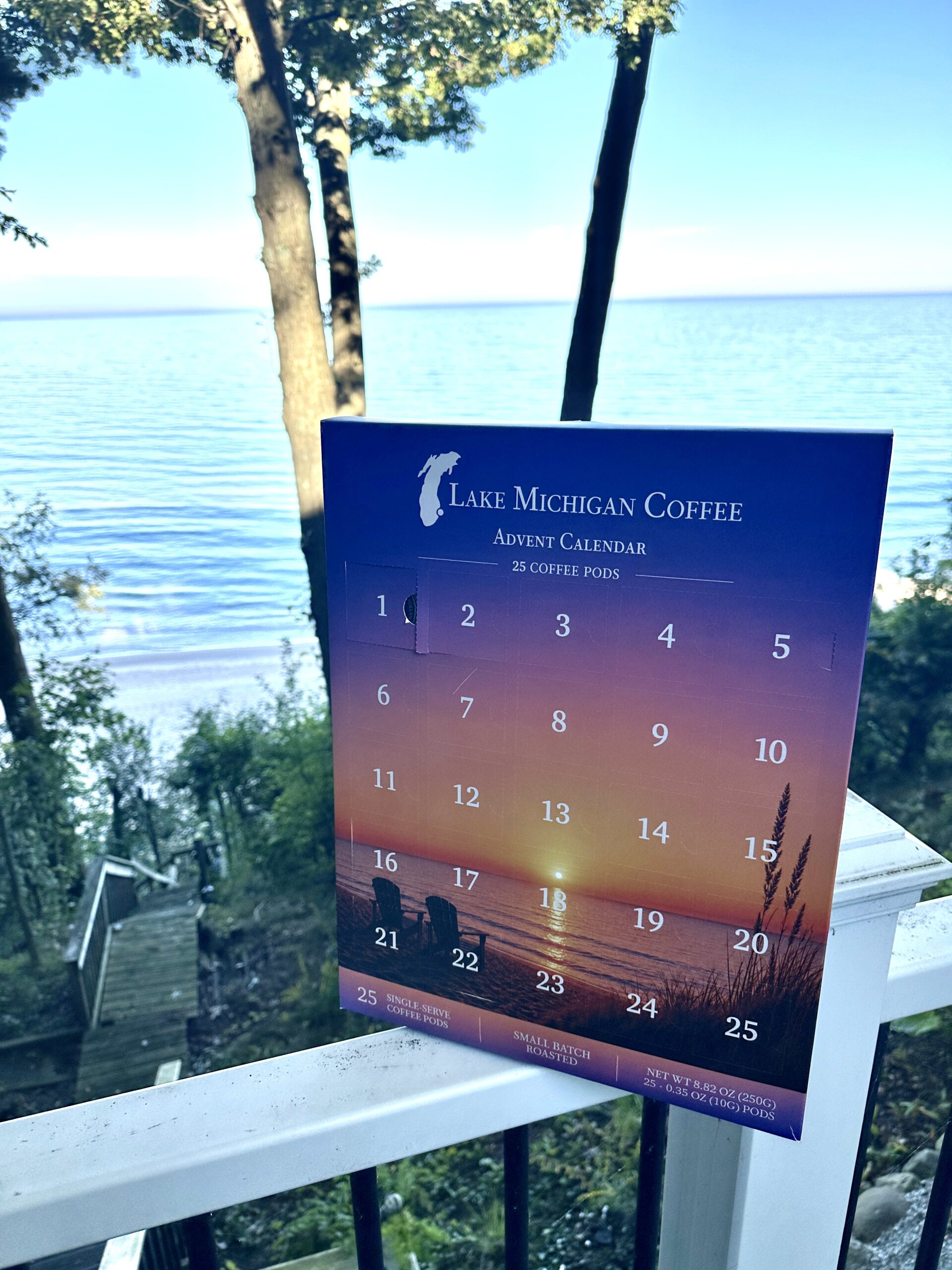 Home The Lake Michigan Coffee 25-pod coffee advent calendar